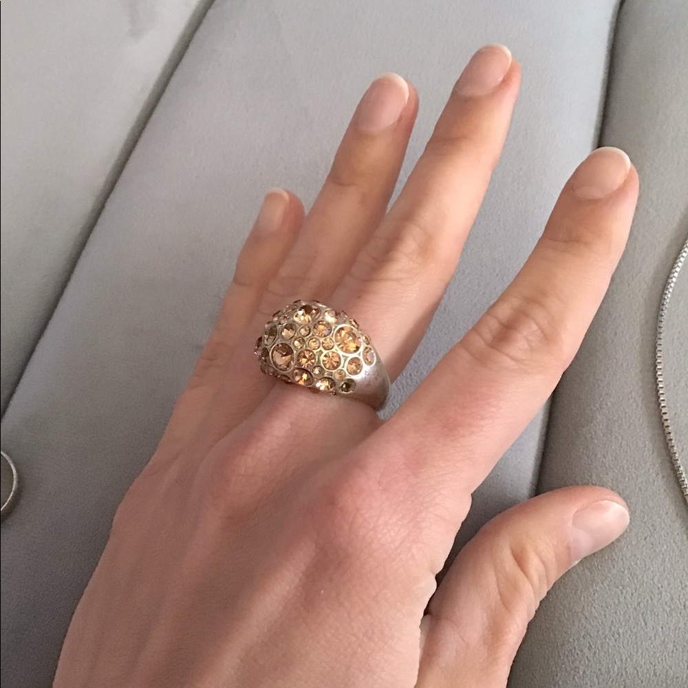 Fossil Statement Ring